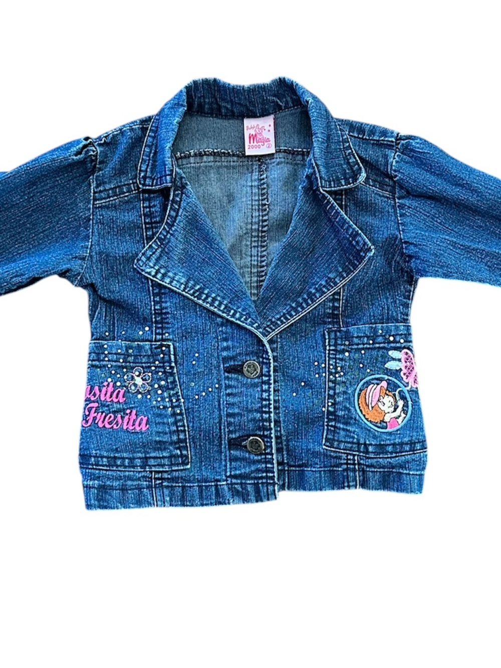 Rosita Fresita ‘Strawberry Shortcake’ kids denim jacket